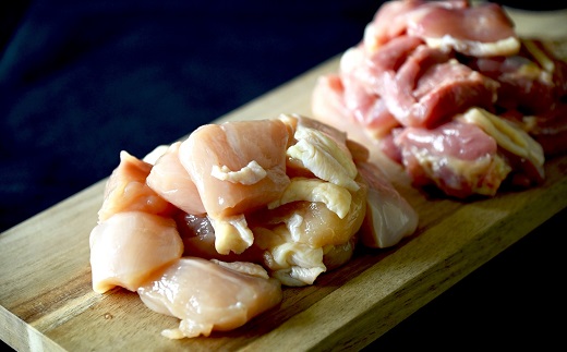 京赤地どり  むね肉 もも肉 バラ凍結 300g×各2パック 合計4パック 1.2kg 北海道・沖縄・その他離島は配送不可 [012CS001]