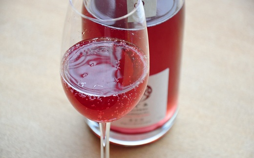 丹波ワイン酸化防止剤無添加スパークリング「てぐみ」ロゼ2本セット　【国産ぶどう使用 国産ワイン ロゼワイン ワイン スパークリングワイン】