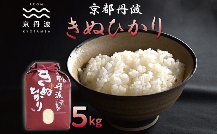 京丹波きぬひかり 5kg 令和7年産 京都 精米 キヌヒカリ ※北海道・沖縄・その他離島は配送不可 [010MB002]