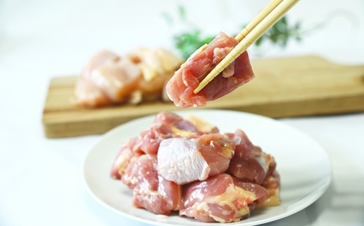 京赤地どり もも肉 バラ凍結 300g×2パック 合計600g 北海道・沖縄・その他離島は配送不可 [009CS001]