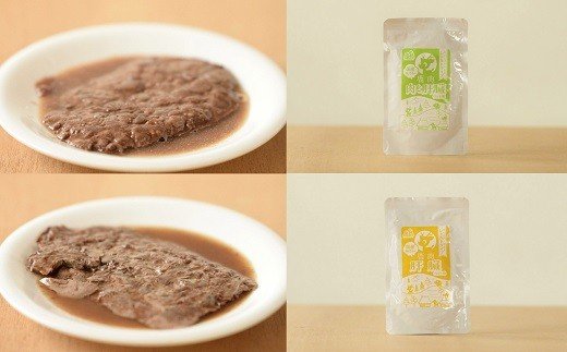 鹿肉・猪肉ペットフード（レトルト＆ドライ） 京丹波自然工房　京丹波のジビエを愛犬にも。