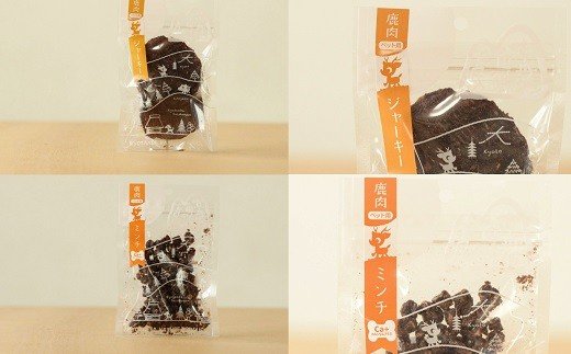 鹿肉・猪肉ペットフード（ドライフード） 総量100g　京丹波自然工房　京丹波のジビエを愛犬にも。