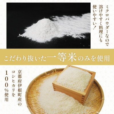 ミクロパウダーの米粉 200g×5パック【1574910】