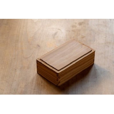 森の美しさを守る 与謝野スギのお弁当箱　自然塗料使用　京都与謝野より【1573042】