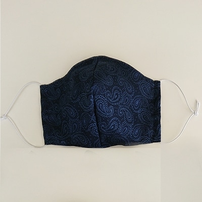 シルクマスク　丹後シルク織 柄(ジャカード):1枚【1108688】