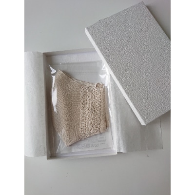 丹後ちりめん　シルクマスク(シルクレース)【1221015】