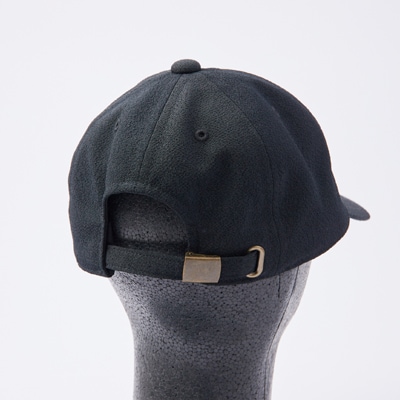 京都の伝統織物を使った丹後ちりめんキャップ ブラック【1604708】