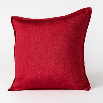 洗える丹後ちりめん「ちりめん美人」シルククッションカバー(レッド)【1473972】