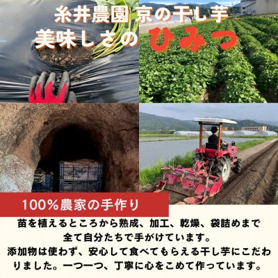 【熟成干し芋】京都府与謝野町産 紅はるか 農家こだわり京の干し芋 200g×3袋 糸井農園【配送不可地域：離島】【1699408】