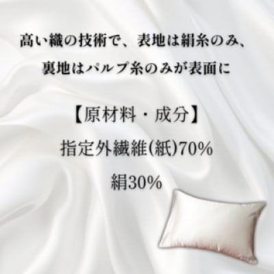 洗える抗菌シルク和紙 枕カバー 3枚セット【宮眞】肌にやさしい、美容・ヘアケアにぴったり【1668944】