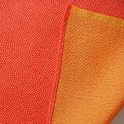 友禅風呂敷 鮫小紋(朱/山吹) 1枚【1082348】