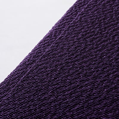 正絹縮緬金封ふくさ (紫)1枚　表生地はシルク100%丹後ちりめん　冠婚葬祭に便利な日本製袱紗【1082253】