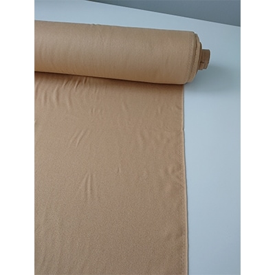 【丹後シルク】国産作務衣 フリーサイズのパジャマ(黄土色)　普段着、部屋着にも  【高島屋選定品】【1036488】