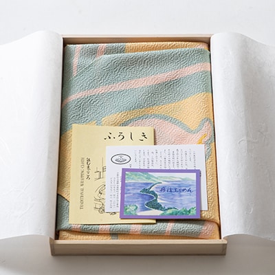 正絹縮緬友禅風呂敷 すずらん【1104283】