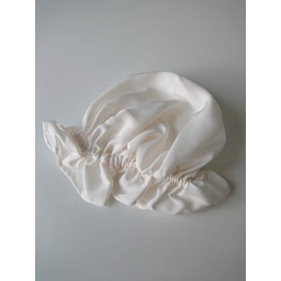 シルクナイトキャップ　丹後シルク100%でヘアケア　髪と肌にやさしい絹100%の寝具　京都与謝野より【1376844】