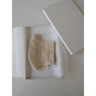 丹後ちりめん　シルクマスク(シルクレース)【1221015】