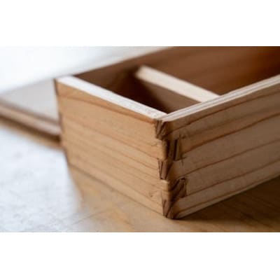 森の美しさを守る 与謝野スギのお弁当箱　自然塗料使用　京都与謝野より【1573042】