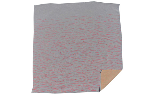 友禅風呂敷 松葉 (ブルーグレー/朱の松葉)1枚【1082260】