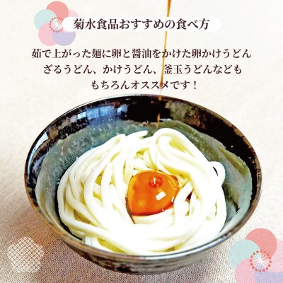 菊水うどん 16食分(200g×8パック) お祝いやギフトにもオススメ、小分けになった生うどん【配送不可地域：離島】【1551511】