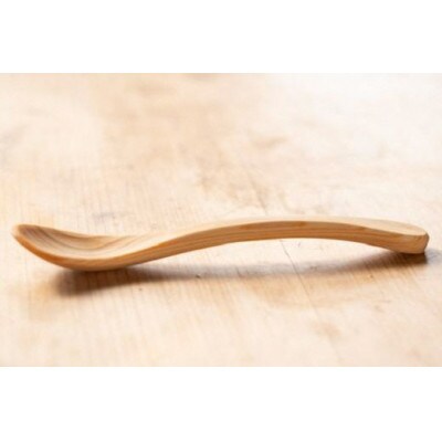 森の美しさを守る 与謝野ヒノキの離乳食スプーン&器セット　自然素材で温かなデザイン　京都丹後より【1584926】