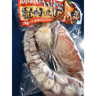 京都府産　タコ足　1本(冷凍:鮮度抜群真空パック)【共通返礼品】【配送不可地域：離島】【1045456】