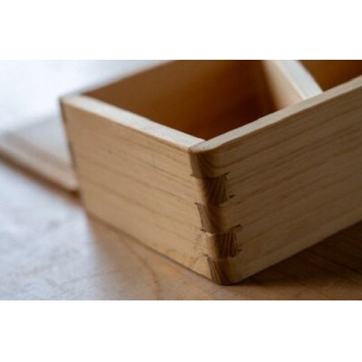 森の美しさを守る 与謝野ヒノキのお弁当箱　【1573048】