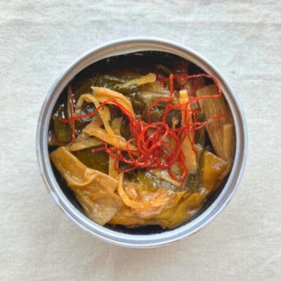 tangobar　ごちそう缶詰　岩津ねぎの甘辛うま煮　192g×2缶　ごはんのお供やおつまみに【1553290】