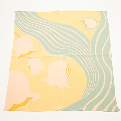 正絹縮緬友禅風呂敷 すずらん【1104283】