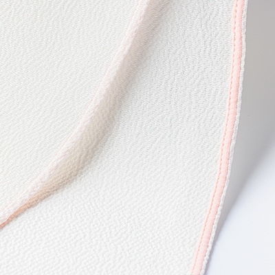 丹後ちりめん「ちりめん美人」シルクボディタオル ピンク　肌に優しいシルク100%　京都与謝野町より【1605752】