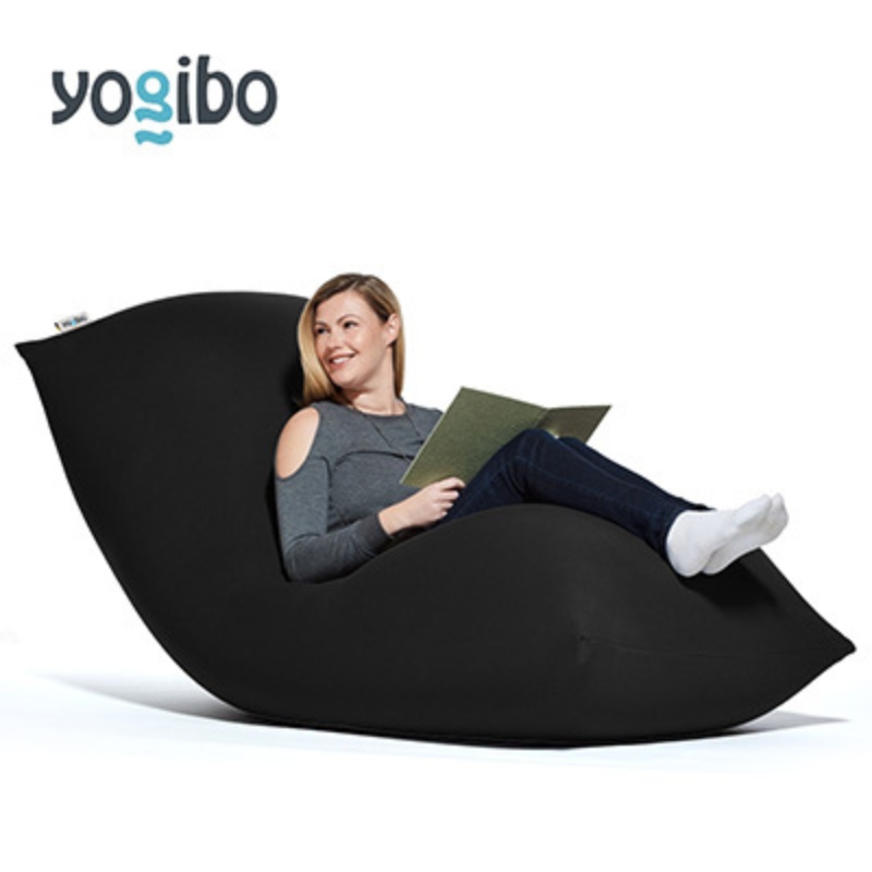 ヨギボー マックス ブラック Yogibo Max ビーズクッション 特大 ローソファ 人をダメにする ソファベッド 洗えるカバー インテリア 家具 ギフト 大阪府 岸和田市