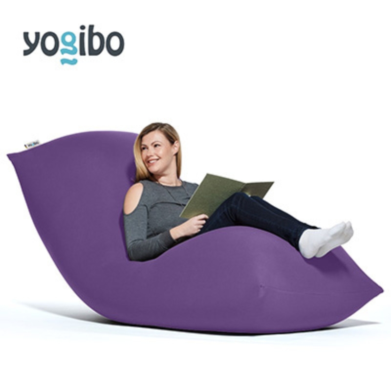 ヨギボー マックス パープル Yogibo Max ビーズクッション 特大 ローソファ 人をダメにする ソファベッド 洗えるカバー インテリア 家具 ギフト 大阪府 岸和田市