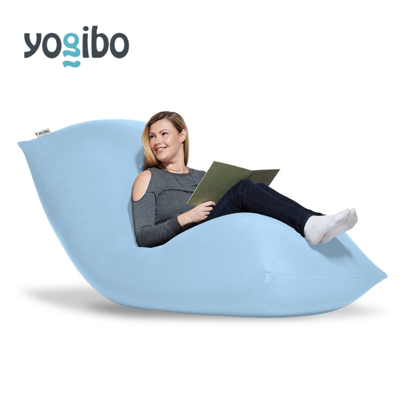 ヨギボー マックス ペールブルー Yogibo Max ビーズクッション 特大 ローソファ 人をダメにする ソファベッド 洗えるカバー インテリア 家具 ギフト 大阪府 岸和田市