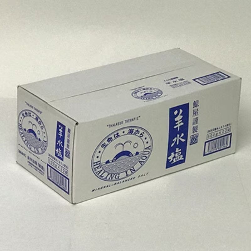塩 10kg 小分け 羊水塩 ミネラル 500g×20袋 ｜ 調味料 食塩 海塩 ソルト 入浴剤 バスソルト 美容 健康 水分補給 熱中症対策 国産 大阪府 岸和田市