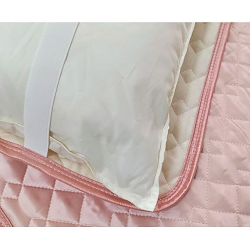 枕カバー Mサイズ 43×63cm 2枚 ピンク セット 美髪 ケア シルク 100% 枕パッド 枕パット 枕 カバー 洗える シルクの枕カバー ー 髪 美容 日本製 寝具 大阪府 岸和田市