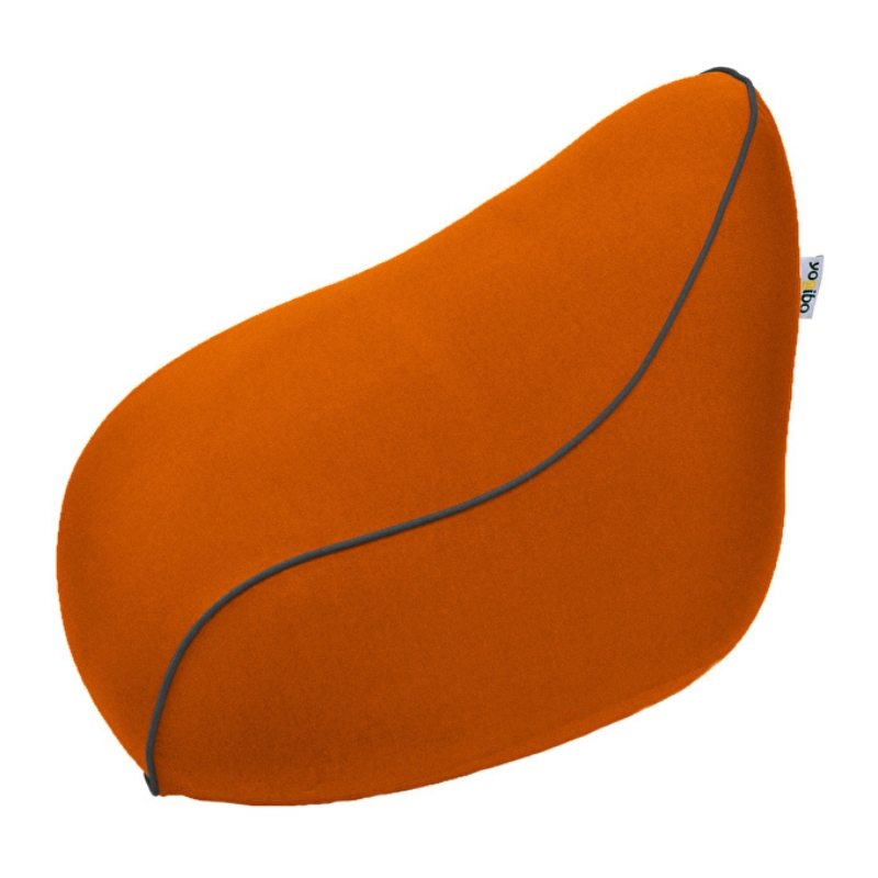 ヨギボー ラウンジャー オレンジ Yogibo Lounger ビーズクッション 1人掛け 背もたれ ローソファ パーソナルチェア 一人暮らし ゲーム 洗えるカバー 家具 ギフト 大阪府 岸和田市