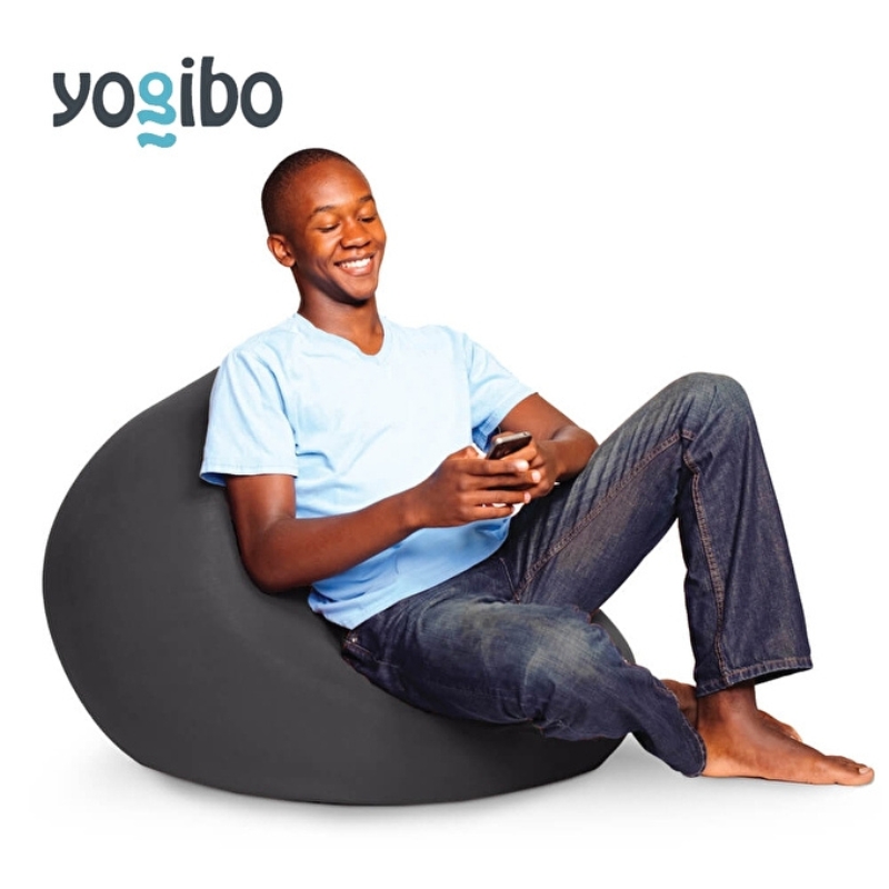 ヨギボー ミニ ダークグレー Yogibo Mini ビーズクッション 1人掛け ローソファ 座椅子 コンパクト 一人用 洗えるカバー インテリア 家具 ギフト 大阪府 岸和田市