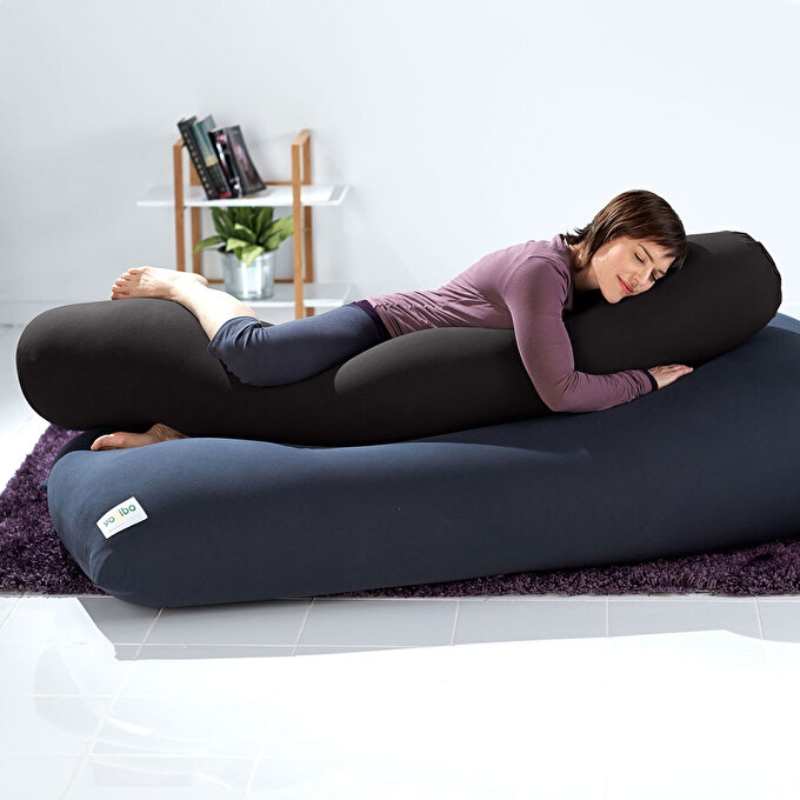 ヨギボー ロールマックス ブラック Yogibo Roll Max 抱き枕 特大 ロングクッション 妊婦 マタニティ 寝具 洗えるカバー インテリア 家具 ギフト 大阪府 岸和田市