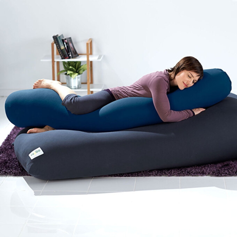 ヨギボー ロールマックス ネイビーブルー Yogibo Roll Max 抱き枕 特大 ロングクッション 妊婦 マタニティ 寝具 洗えるカバー インテリア 家具 ギフト 大阪府 岸和田市