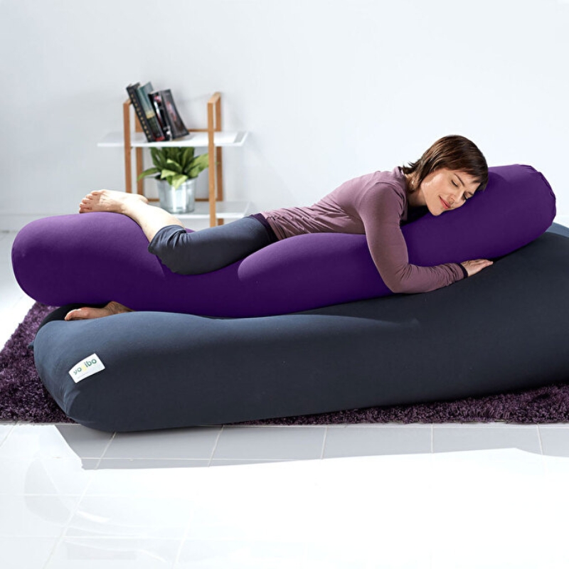 ヨギボー ロールマックス パープル Yogibo Roll Max 抱き枕 特大 ロングクッション 妊婦 マタニティ 寝具 洗えるカバー インテリア 家具 ギフト 大阪府 岸和田市