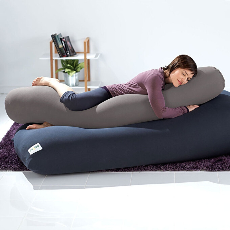 ヨギボー ロールマックス ライトグレー Yogibo Roll Max 抱き枕 特大 ロングクッション 妊婦 マタニティ 寝具 洗えるカバー インテリア 家具 ギフト 大阪府 岸和田市