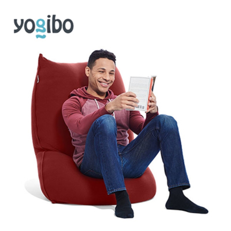 ヨギボー ライト ワインレッド Yogibo Lite ビーズクッション 1人掛け ローソファ スリム 軽量 コンパクト 新生活 省スペース 洗えるカバー インテリア 家具 ギフト 大阪府 岸和田市