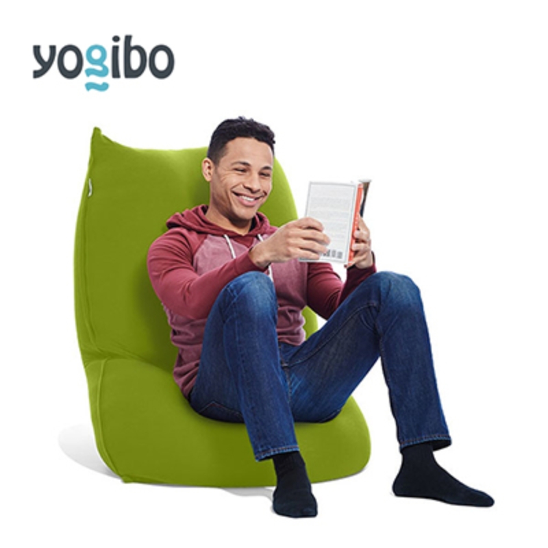 ヨギボー ライト ライムグリーン Yogibo Lite ビーズクッション 1人掛け ローソファ スリム 軽量 コンパクト 新生活 省スペース 洗えるカバー インテリア 家具 ギフト 大阪府 岸和田市