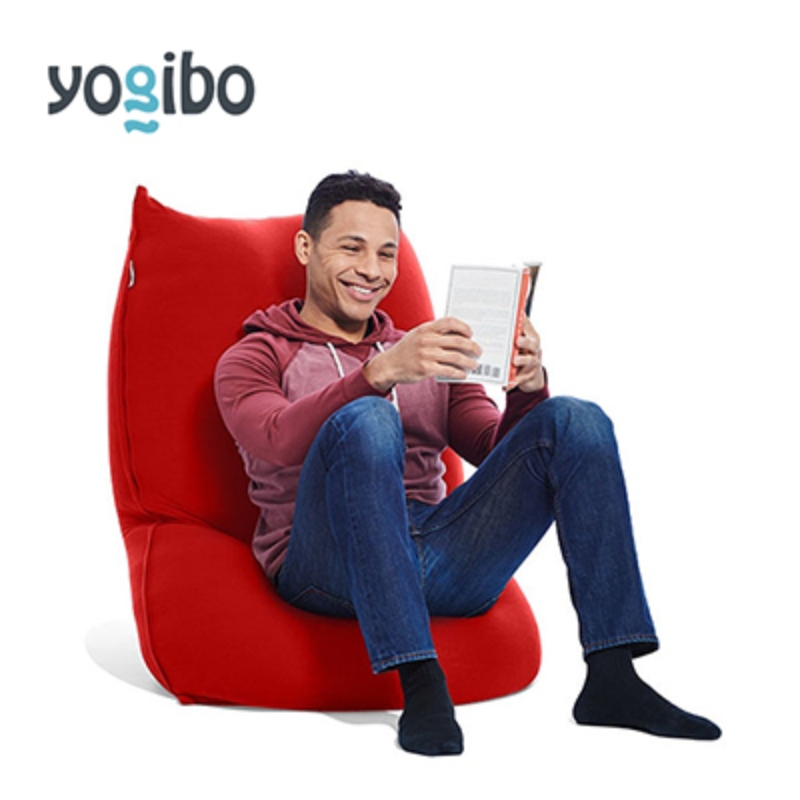 ヨギボー ライト レッド Yogibo Lite ビーズクッション 1人掛け ローソファ スリム 軽量 コンパクト 新生活 省スペース 洗えるカバー インテリア 家具 ギフト 大阪府 岸和田市