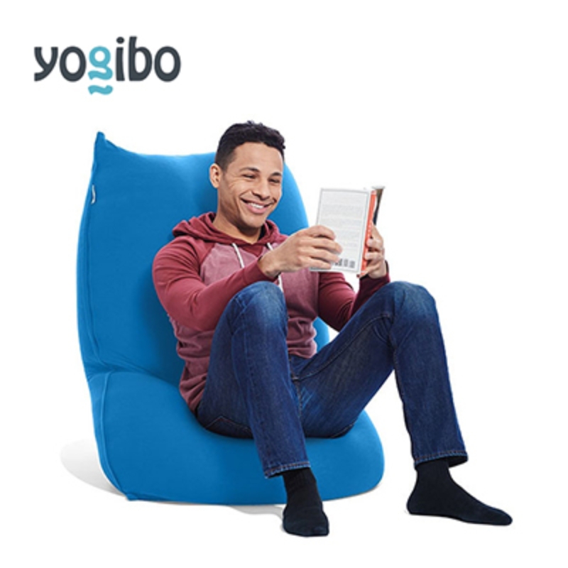 ヨギボー ライト アクアブルー Yogibo Lite ビーズクッション 1人掛け ローソファ スリム 軽量 コンパクト 新生活 省スペース 洗えるカバー インテリア 家具 ギフト 大阪府 岸和田市