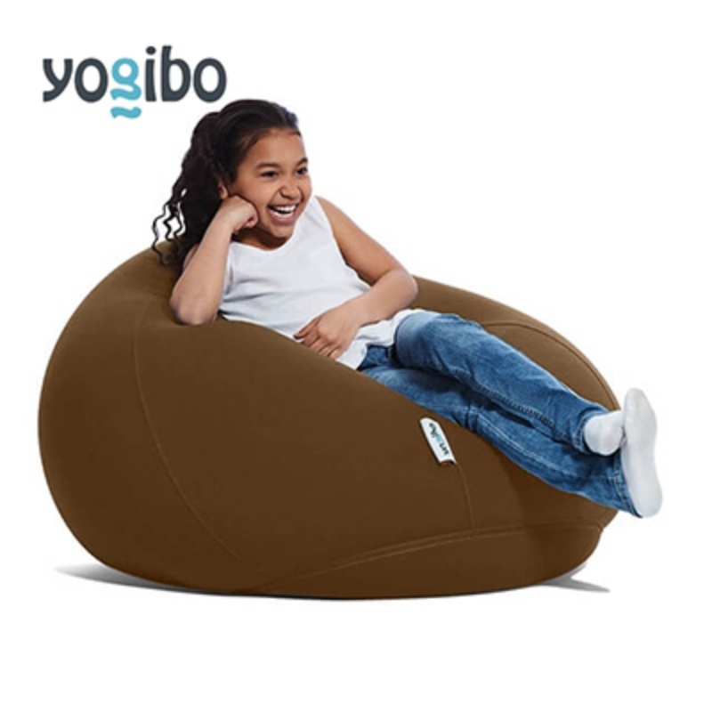 ヨギボー ドロップ チョコレートブラウン Yogibo Drop ビーズクッション 丸型 水滴型 1人掛け ローソファ 座椅子 持ち運び 洗えるカバー インテリア 家具 ギフト 大阪府 岸和田市