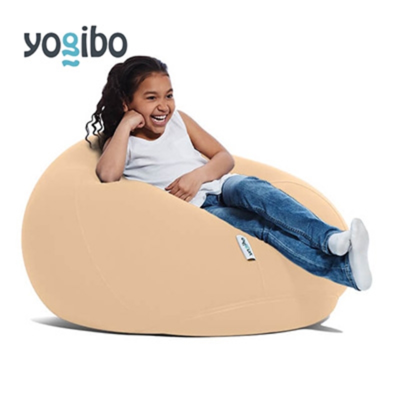 ヨギボー ドロップ クリームホワイト Yogibo Drop ビーズクッション 丸型 水滴型 1人掛け ローソファ 座椅子 持ち運び 洗えるカバー インテリア 家具 ギフト 大阪府 岸和田市