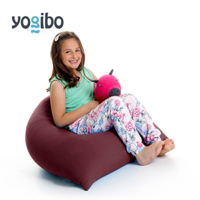 ヨギボー ピラミッド ディープパープル Yogibo Pyramid ビーズクッション 子ども用 小型 座椅子 三角形 持ち運び キッズ 洗えるカバー 家具 ギフト 大阪府 岸和田市