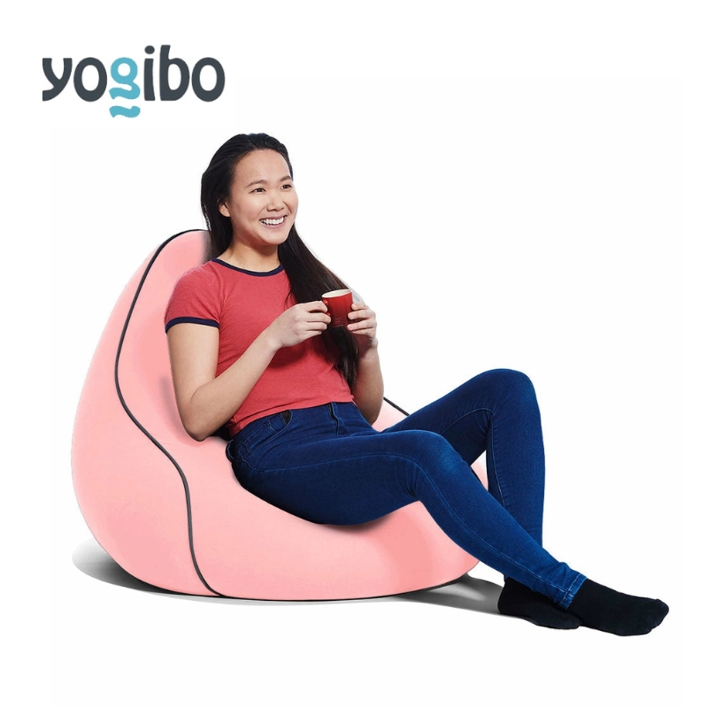 ヨギボー ラウンジャー フラミンゴ Yogibo Lounger ビーズクッション 1人掛け 背もたれ ローソファ パーソナルチェア 一人暮らし ゲーム 洗えるカバー 家具 ギフト 大阪府 岸和田市