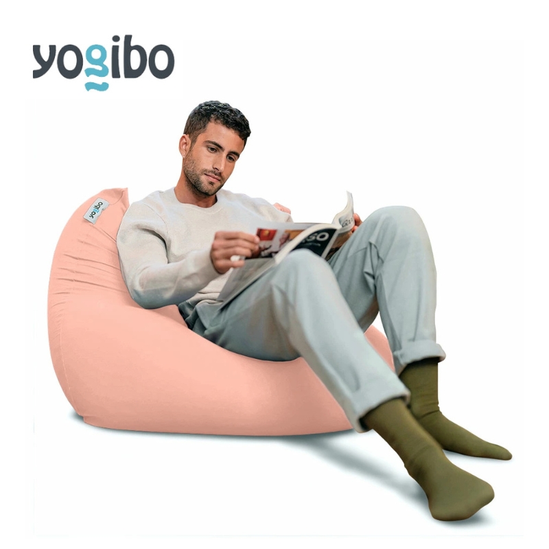 ヨギボー ミニ フラミンゴ Yogibo Mini ビーズクッション 1人掛け ローソファ 座椅子 コンパクト 一人用 洗えるカバー インテリア 家具 ギフト 大阪府 岸和田市