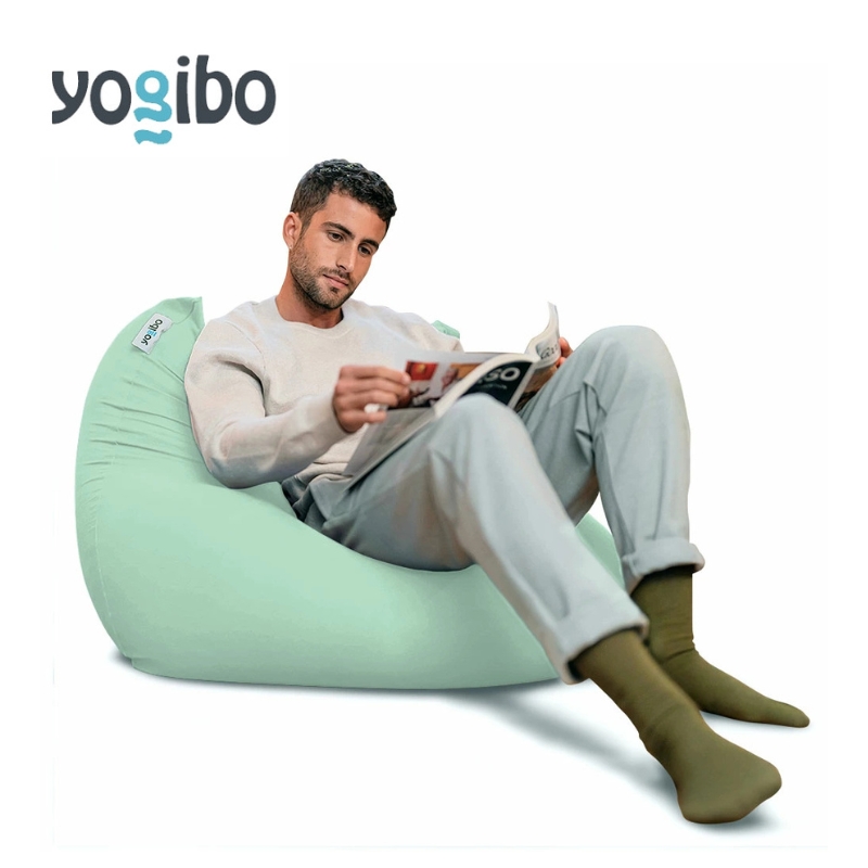 ヨギボー ミニ ミント Yogibo Mini ビーズクッション 1人掛け ローソファ 座椅子 コンパクト 一人用 洗えるカバー インテリア 家具 ギフト 大阪府 岸和田市